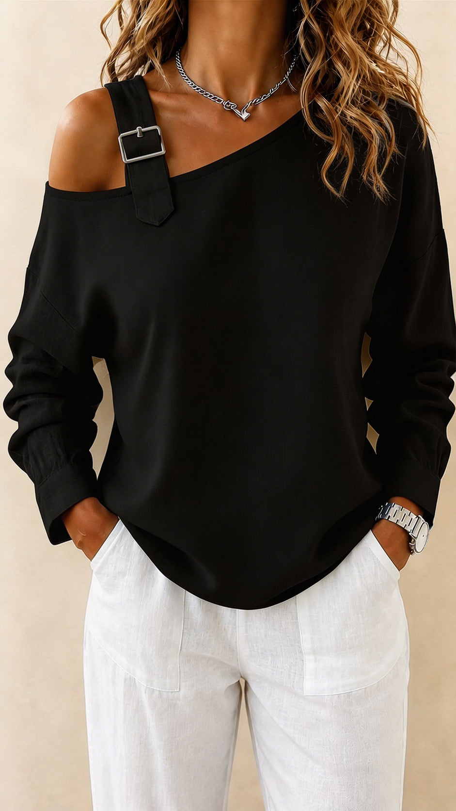 【BUY 2 FREE SHIPPING】Women's Shirts — Off-the-Shoulder Tops Collection