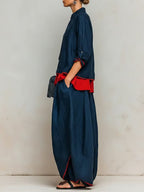 🔥 Limited-Time Special Offer🔥Women Elegant Layered Wide-Leg Two-Piece Set